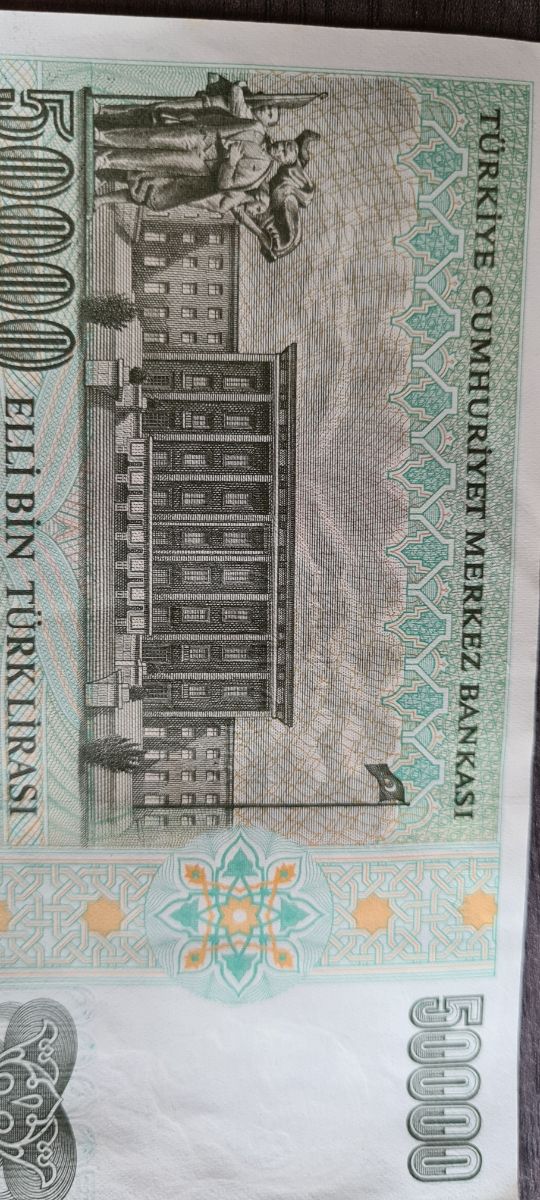 50.000 LIRAS TURCAS 1970