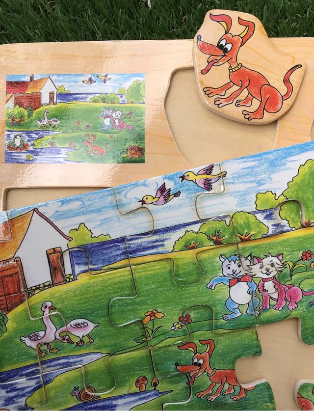 Puzzle de madera 