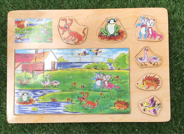 Puzzle de madera 