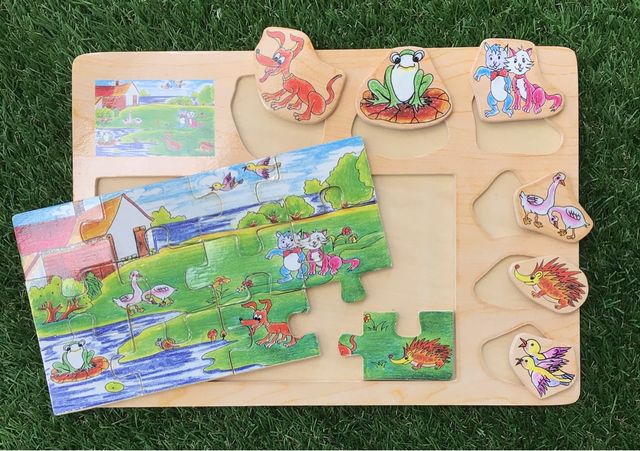 Puzzle de madera 