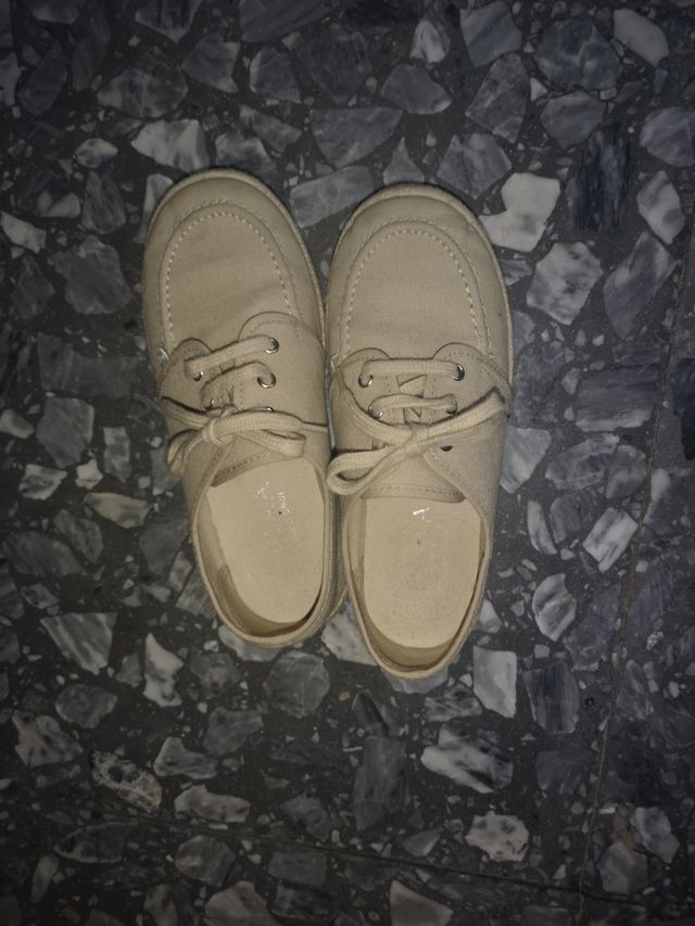 precioso zapatos de tela