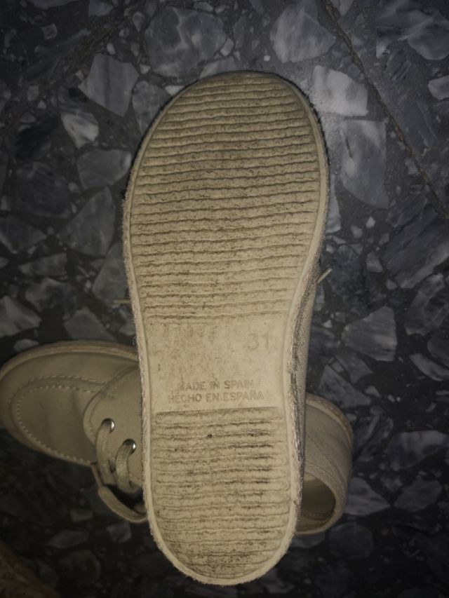 precioso zapatos de tela