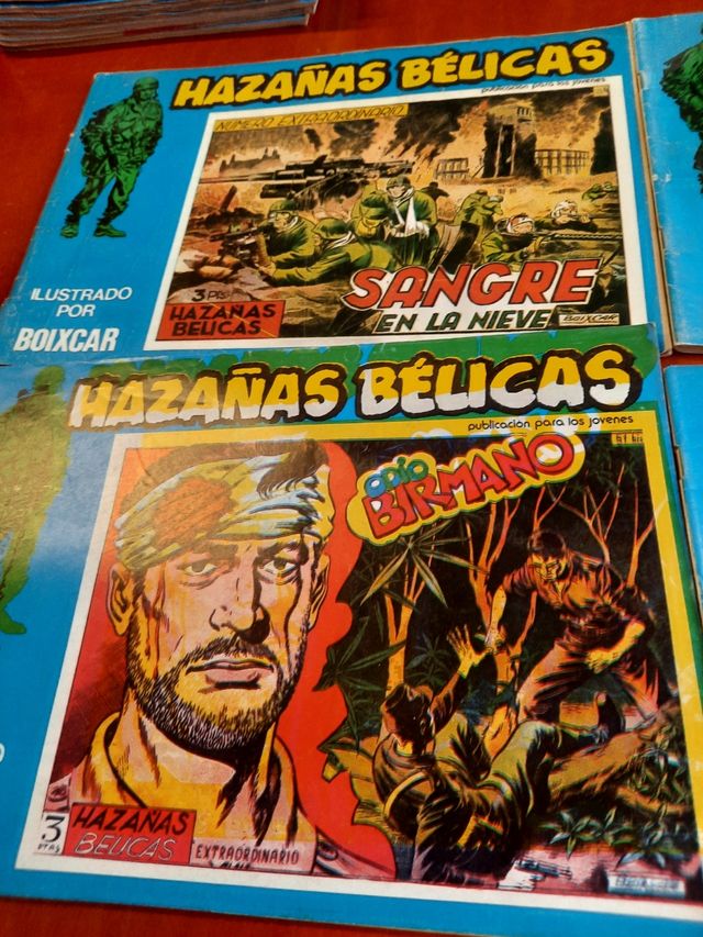4 comic Hazañas Belicas