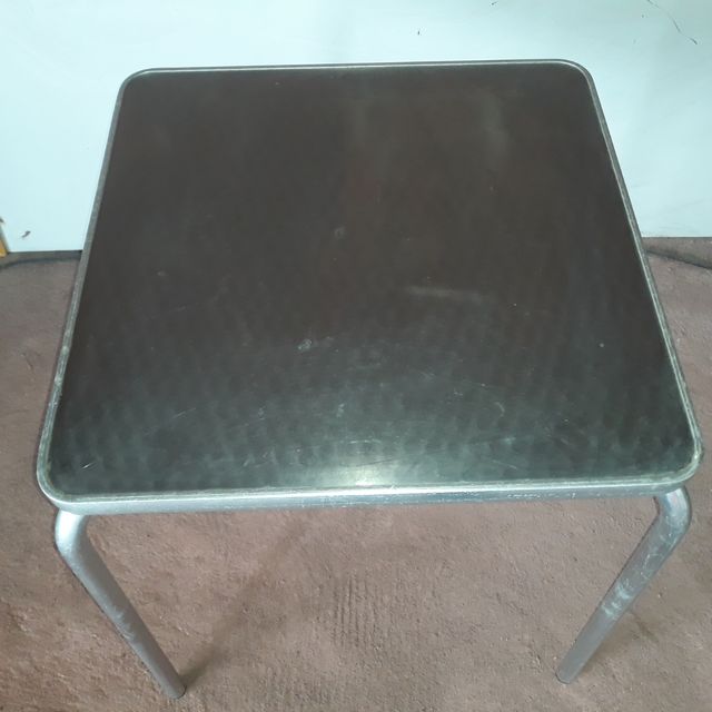 mesas inox de terraza