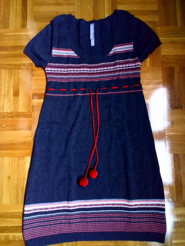 Vestido de punto, de Springfield, talla S