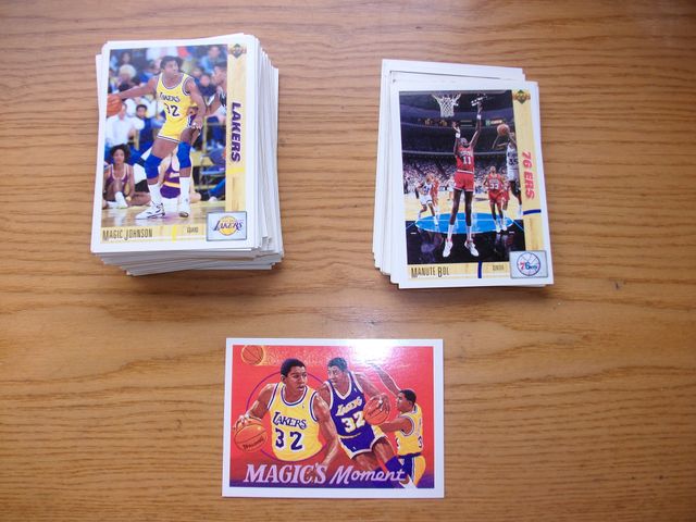 80 CARTAS UPPER DECK 1991 92 91 92 JORDAN MAGIC