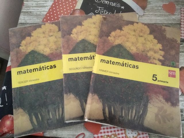 libros de matemáticas de 5°