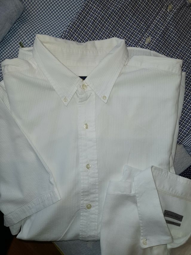 RALPH LAUREN XL CAMISA BLANCA DE HOMBRE