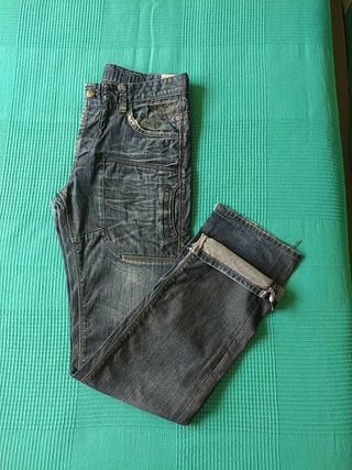 PANTALÓN VAQUERO HOMBRE PULL\u0026amp;BEAR: TALLA 40 de segunda mano por 9 EUR  en Palencia en WALLAPOP