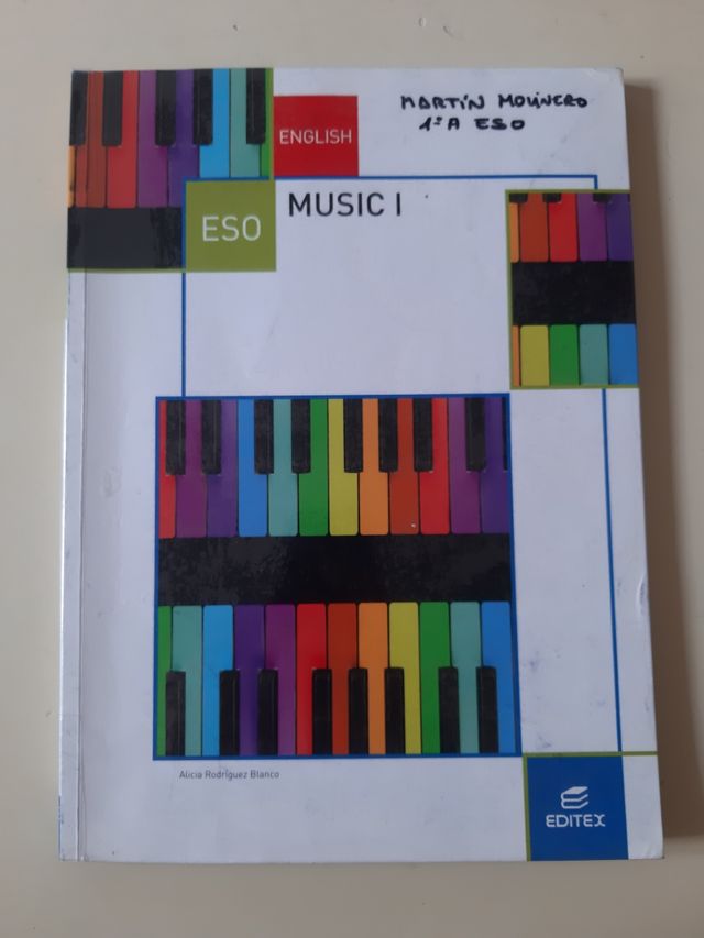 Libro music I eso editex