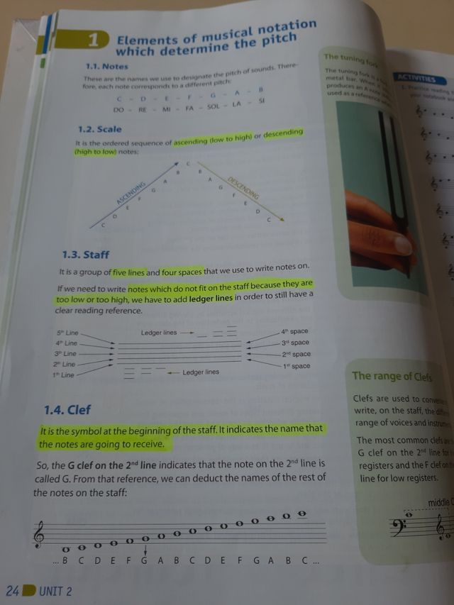 Libro music I eso editex