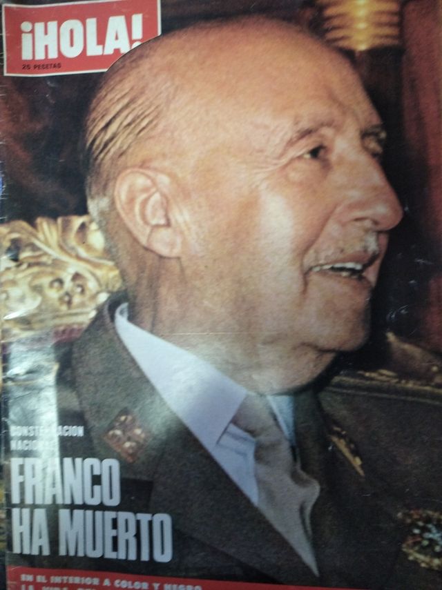 Revistas muerte de FRANCO