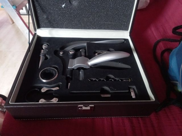 set accesorios servir vino