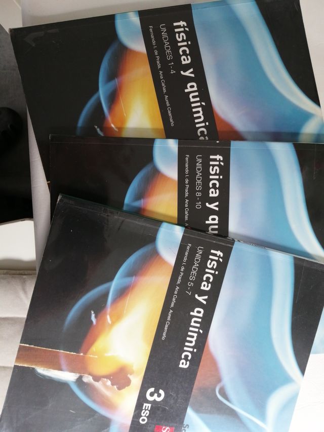 Libro Física y Química 3 ESO. Ed SM