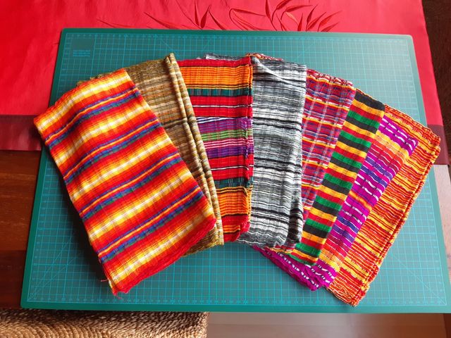 Pañuelos/bufandas nicaragüenses.