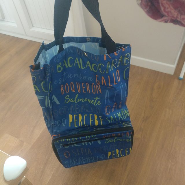Carrito compra plegable / Bolsa compra con ruedas