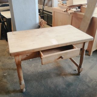 Mueble madera maciza 120 cm de segunda mano por 225 € en Madrid en WALLAPOP