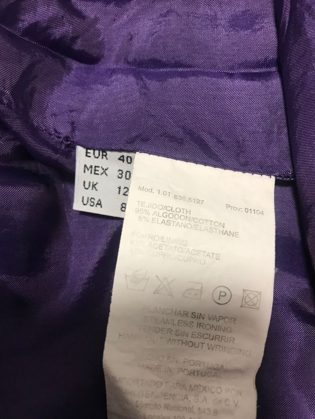 Falda . Roberto Verino. T/ 40