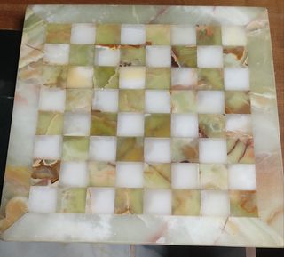 Tablero ajedrez Mármol. de segunda mano por 3 € en Santo Domingo en