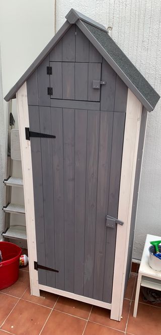 Armario de jardín de segunda mano por 85 € en Madrid en WALLAPOP
