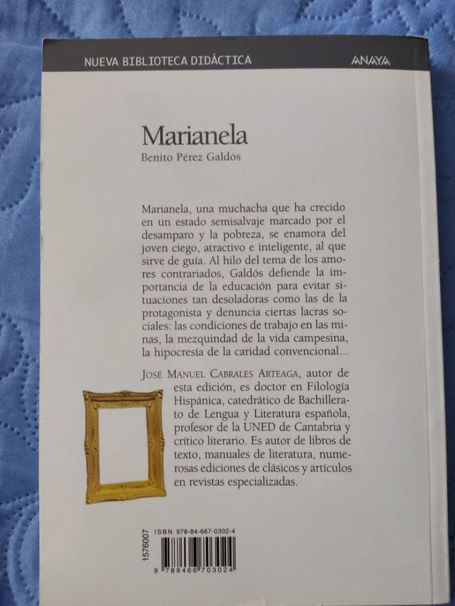 Marianela de Benito Pérez Galdós