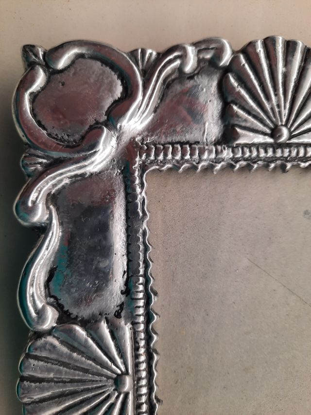 Dos marcos fotos, de acero, diseño