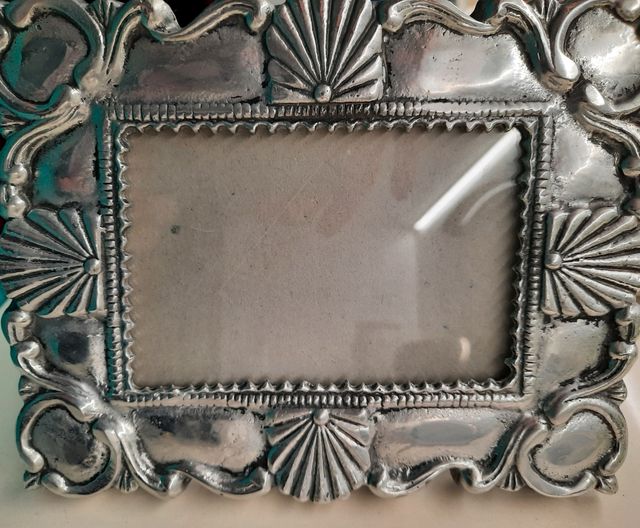 Dos marcos fotos, de acero, diseño