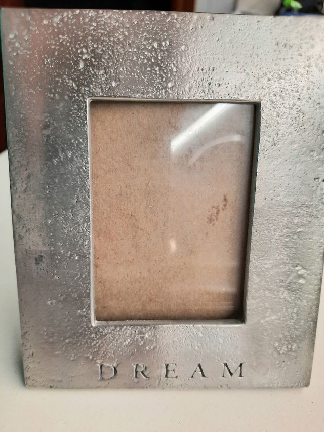 Dos marcos fotos, de acero, diseño