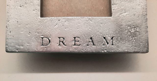 Dos marcos fotos, de acero, diseño