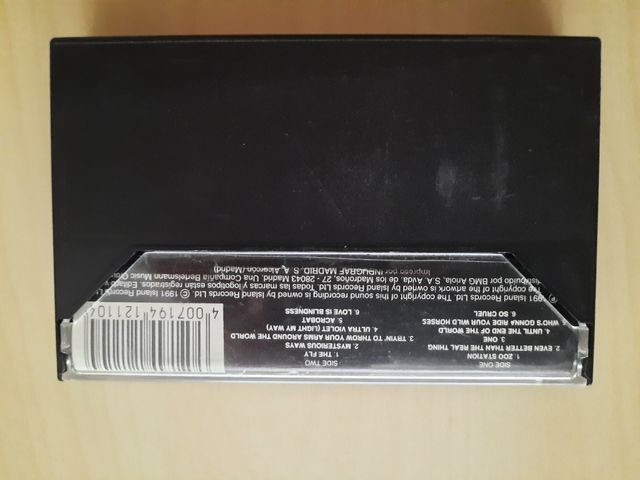 Cassette U2 Achtung Baby 💽