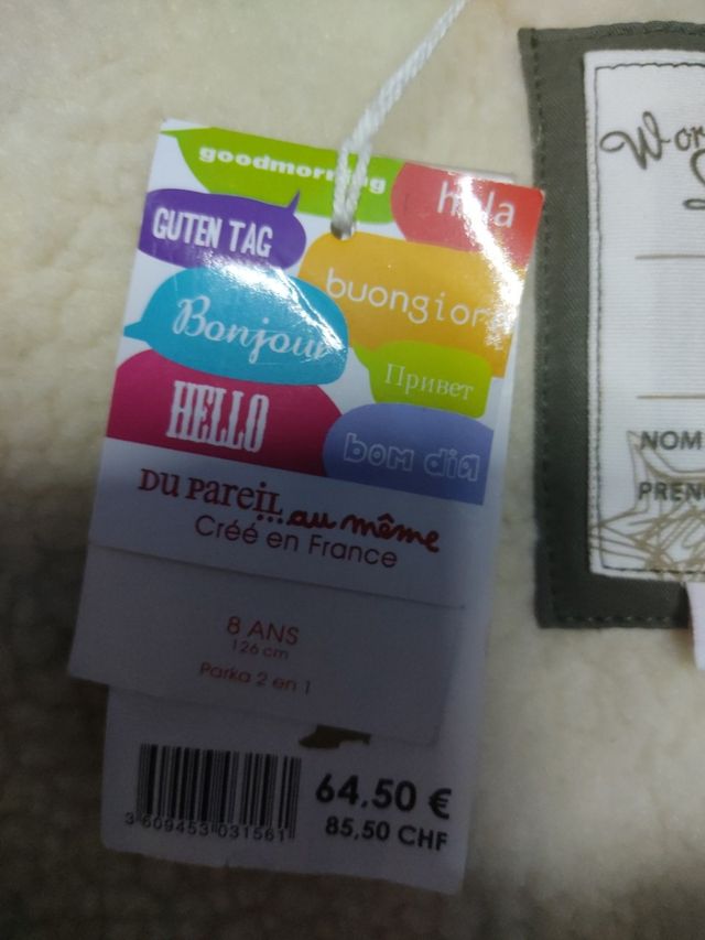 parka de verano y invierno..40€