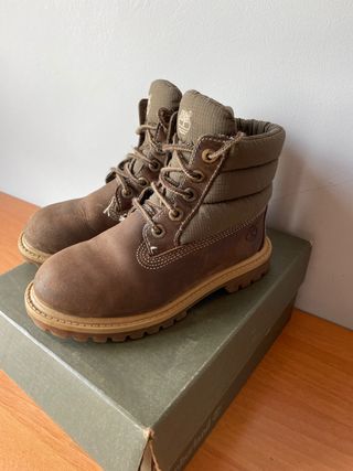 Botas Timberland marrones forrado militar – Zolamba