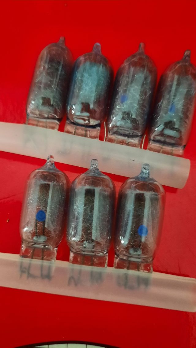 7 bombillas flash vintage