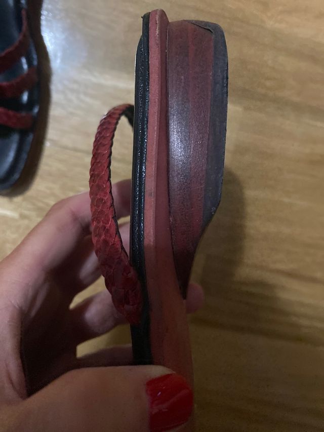 Sandalia de Som-mits de piel