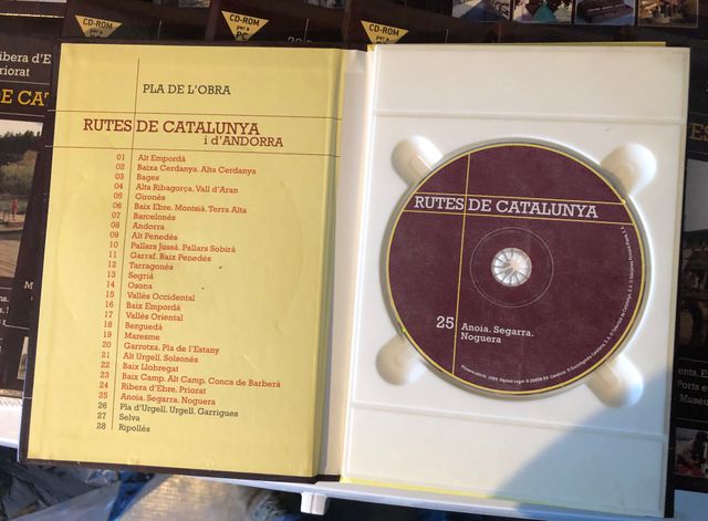 Colección de 24 CD´s Rutas Per Catalunya