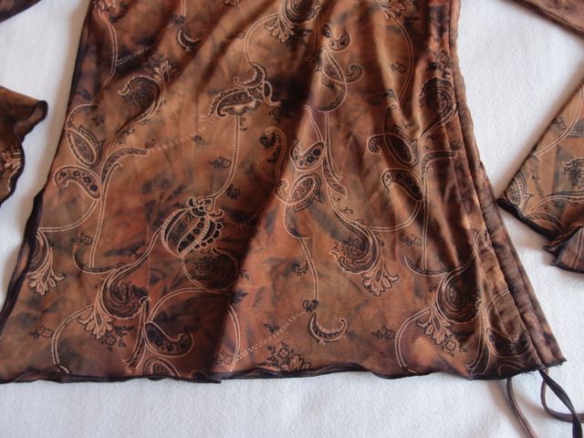 Camiseta marrón mujer Talla M