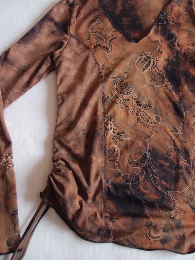 Camiseta marrón mujer Talla M