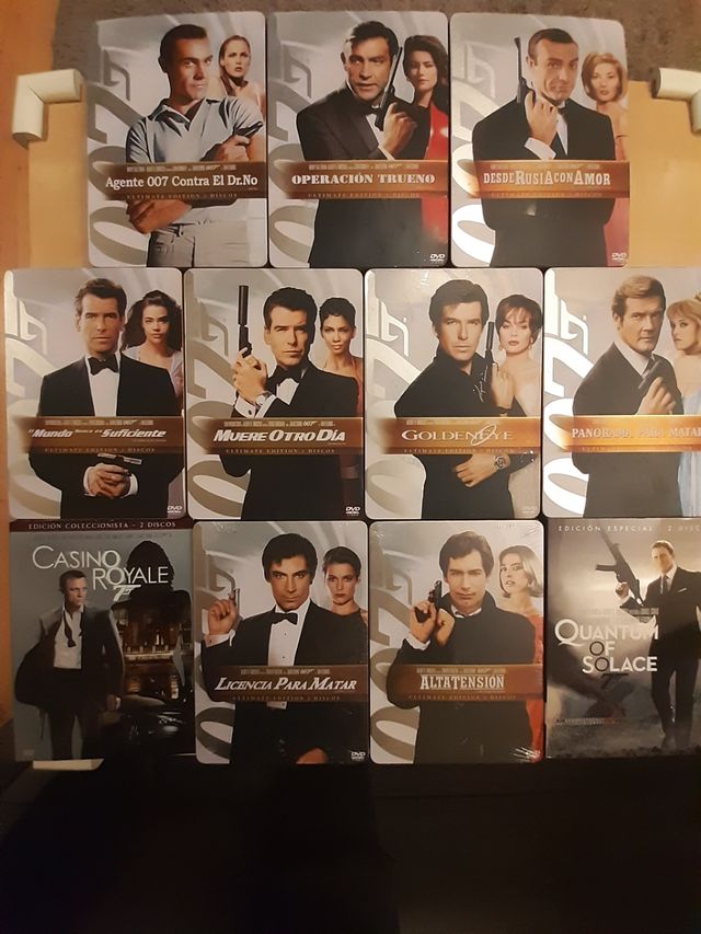 Coleccion 007 James Bond edicion metálica