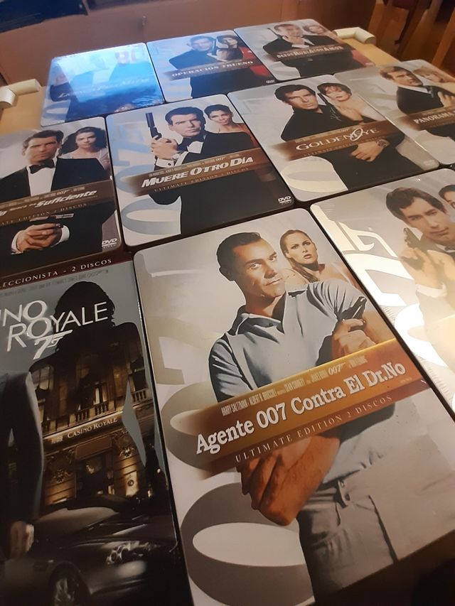 Coleccion 007 James Bond edicion metálica