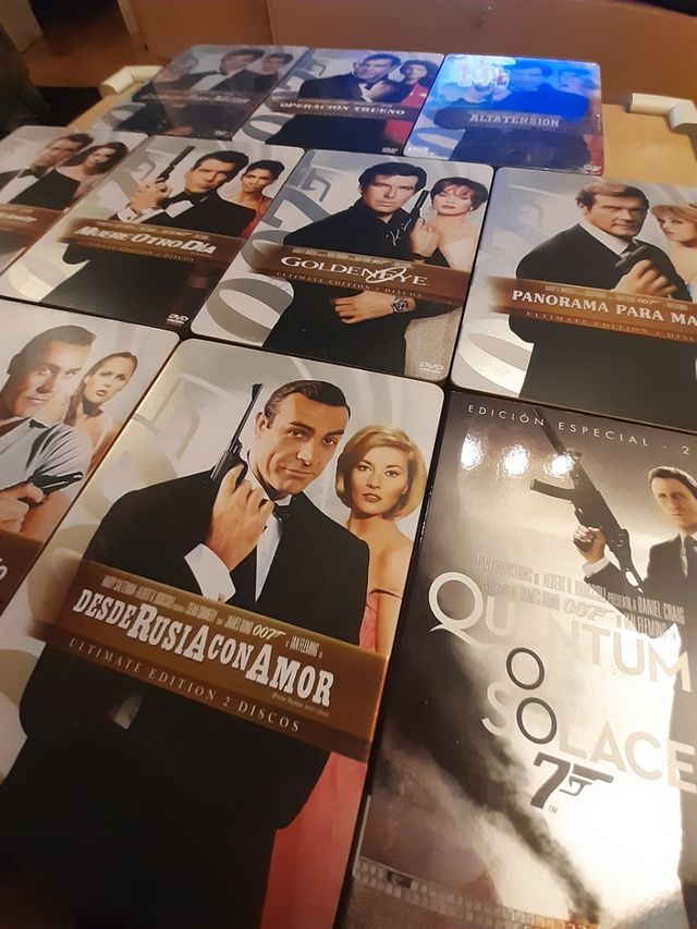 Coleccion 007 James Bond edicion metálica