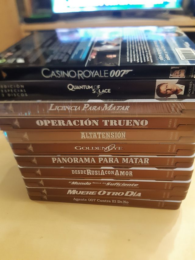 Coleccion 007 James Bond edicion metálica