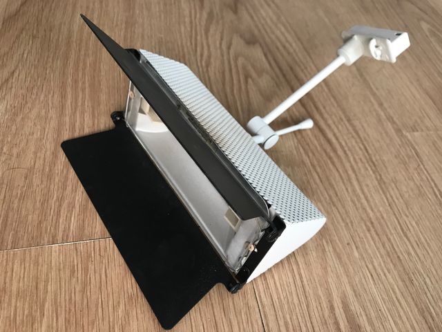 foco de galeria a riel con aletas