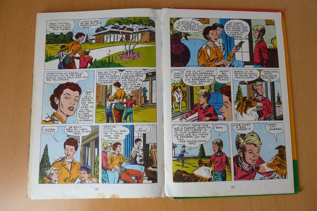 Comic Tebeo Lassie Editorial Laida 1969 Tapa Dura
