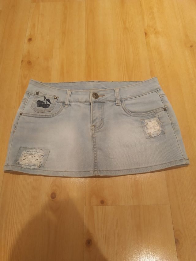 minifalda vaquera S