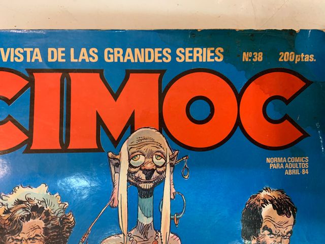 1 Comic de coleccion Cimoc del año 1984