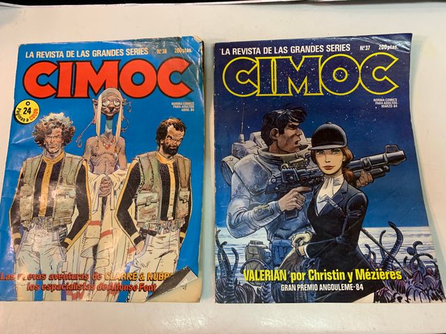 1 Comic de coleccion Cimoc del año 1984