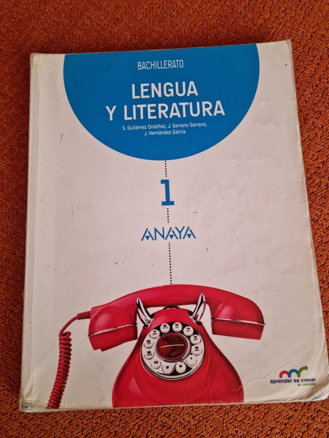 lengua y literatura 1 Bachillerato
