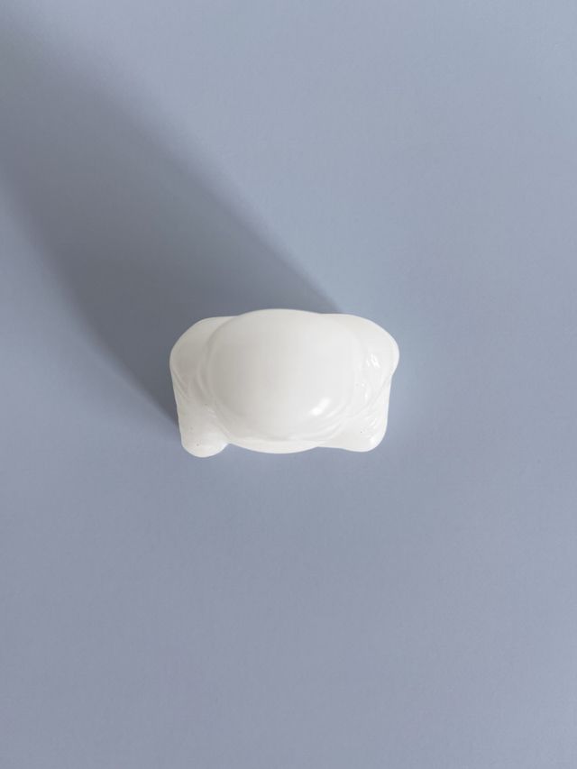 Figura Buda Jade Blanco