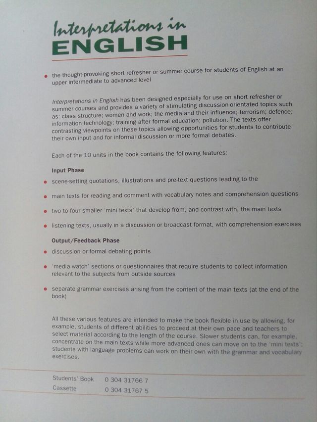 Interpretations in English 📕