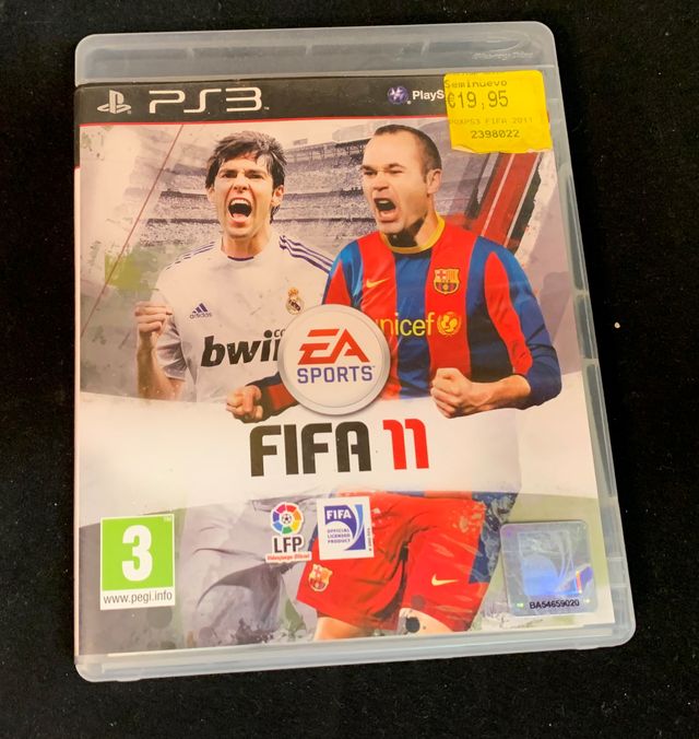 Juego PS3 FIFA 11 completo
